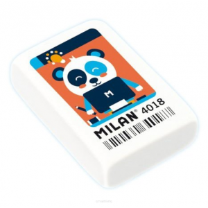 Gumka do mazania Milan Prostokątna Mix I